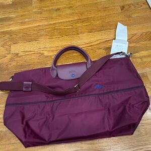 Authentic Longchamp LE PLIAGE Club TRAVEL BAG EXPANDABLE